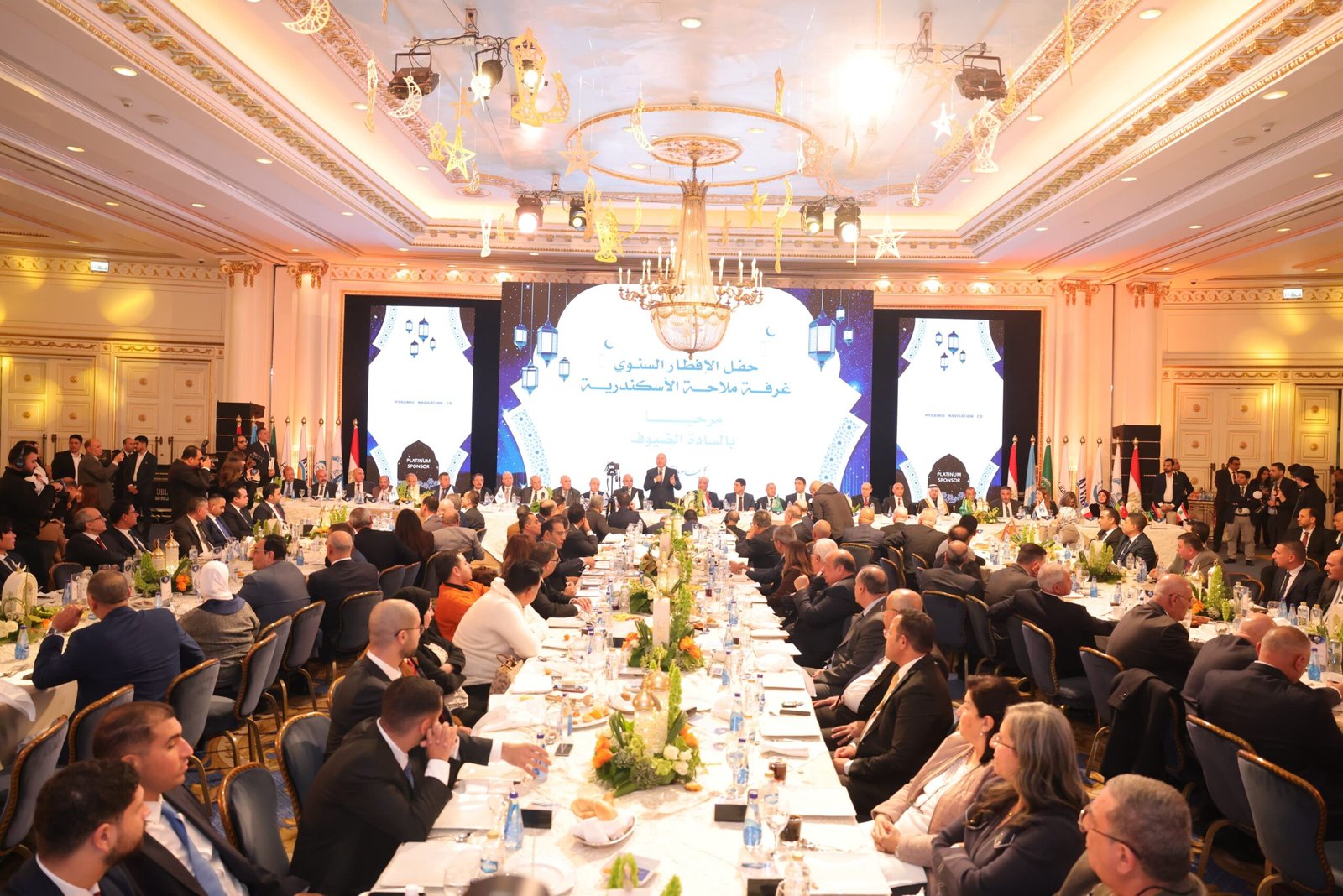 وزير النقل يشارك في حفل الإفطار السنوى لغرفة الملاحة فى الإسكندرية