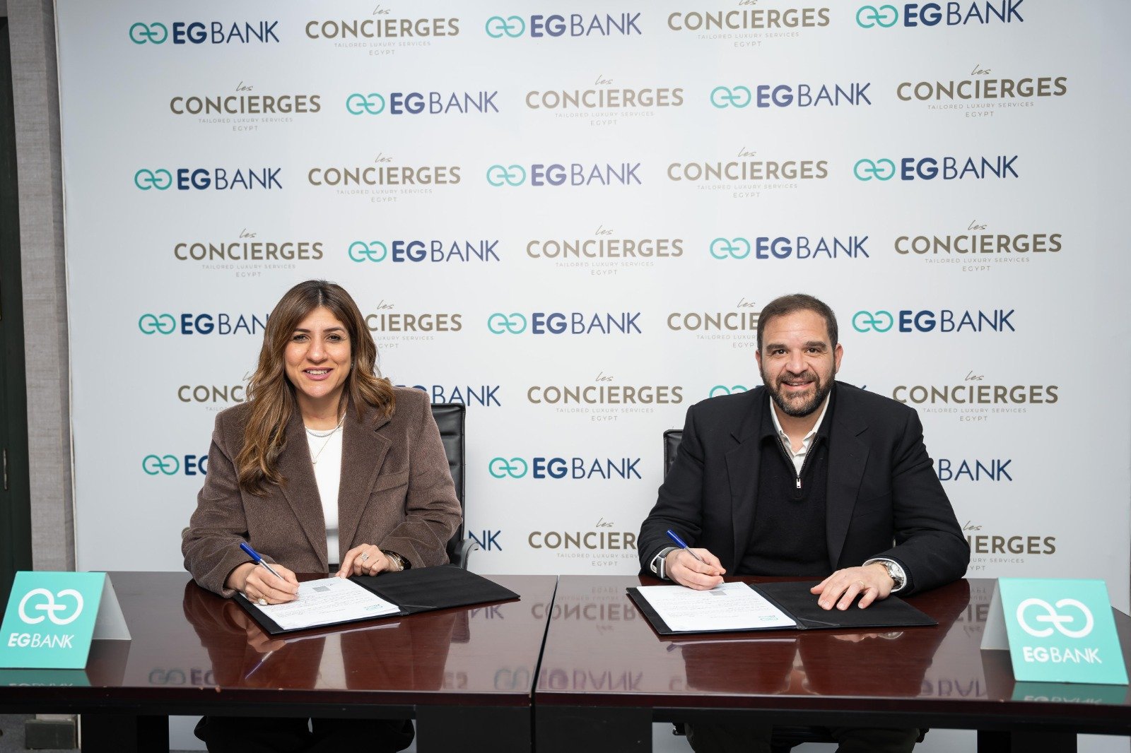 شراكة استراتيجية بين «EGBANK» و«Les Concierges Egypt» لتقديم خدمات كونسيرج متكاملة لكبار العملاء