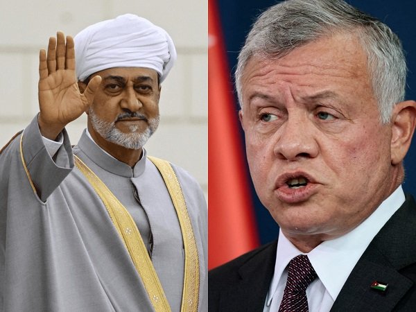 اخر الاخبار الآن.. ملك الأردن ونظيره العماني يبحثان خفض التصعيد الإقليمي لدول الخليج