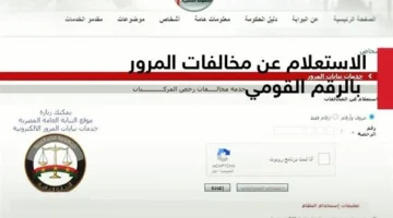 خطوات الاستعلام عن مخالفات المرور 2026 عبر ppo.gov.eg.. وداعًا للطوابير