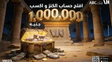 اربح مليون جنيه مع حساب "الكنز" من بنك ABC 54