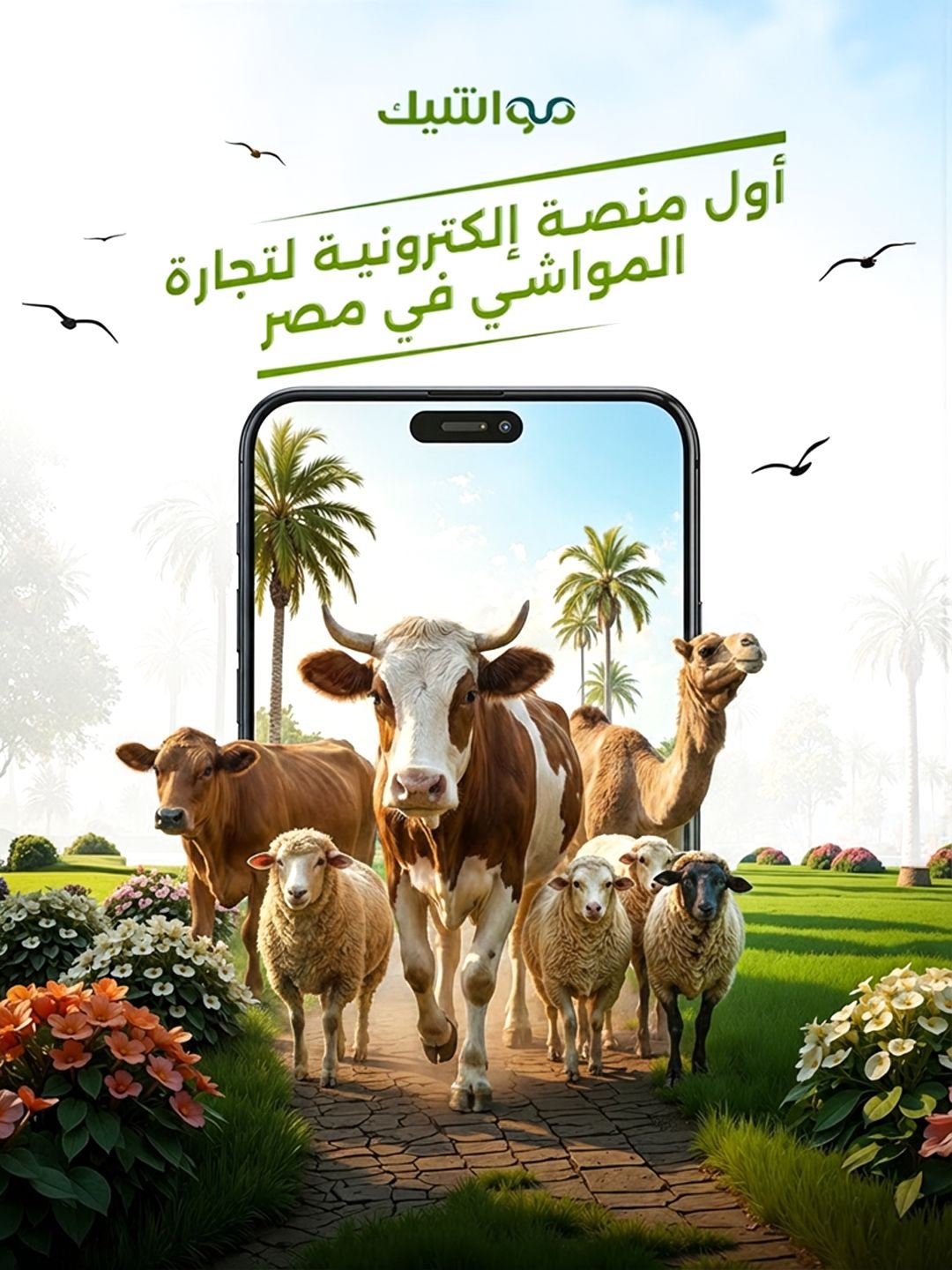 "مواشيك" تطلق منصة رقمية لتداول المواشي وإدارة المزارع في مصر