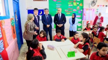 بصحبة رئيس جامعة هيروشيما.. وزير التعليم يتفقد المدرسة المصرية اليابانية بالقاهرة