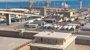 تداول 18 ألف طن و1011 شاحنة بضائع بموانئ البحر الأحمر