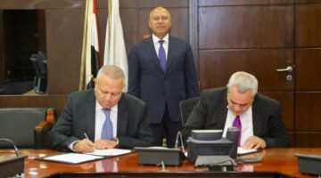 توقيع مذكرة تفاهم لمشروع تمويل وتصميم الميناء الجاف ببرج العرب