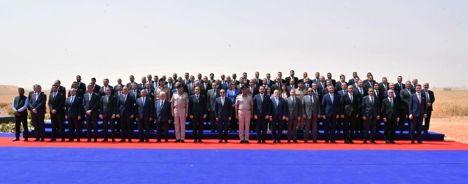 الرئيس السيسي يشهد افتتاح مشروع الدلتا الجديدة بمحور الشيخ زايد بمحافظة الجيزة