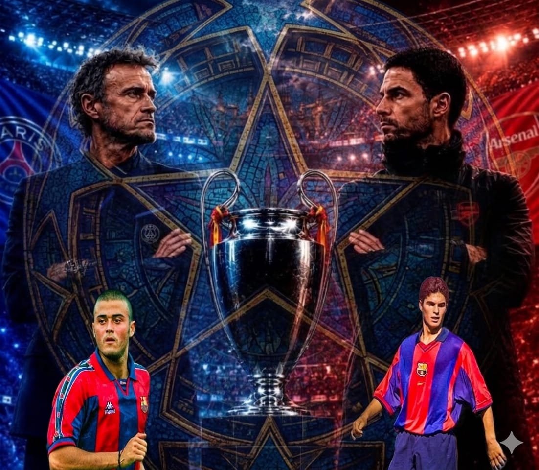 باريس يواجه ارسنال في نهائي دوري ابطال اوروبا