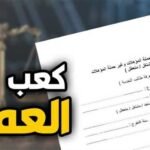 بوابة مصر الرقمية كعب العمل