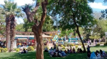 إقبال كبير على زيارة حدائق الرى بالقناطر الخيرية والمركز الثقافي الأفريقي بأسوان خلال إجازة عيد الأضحى 14