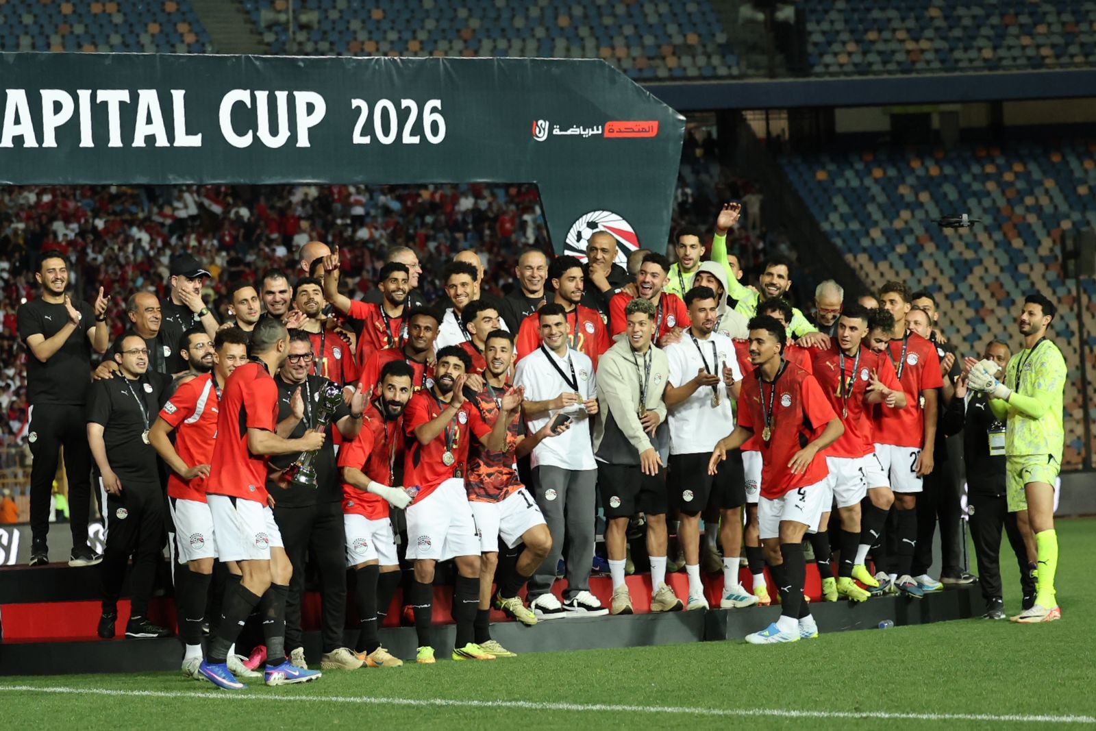 نتيجه مباراه مصر وروسيا.. المنتخب يفوز على روسيا وديا ويتوج بكأس العاصمة الجديدة