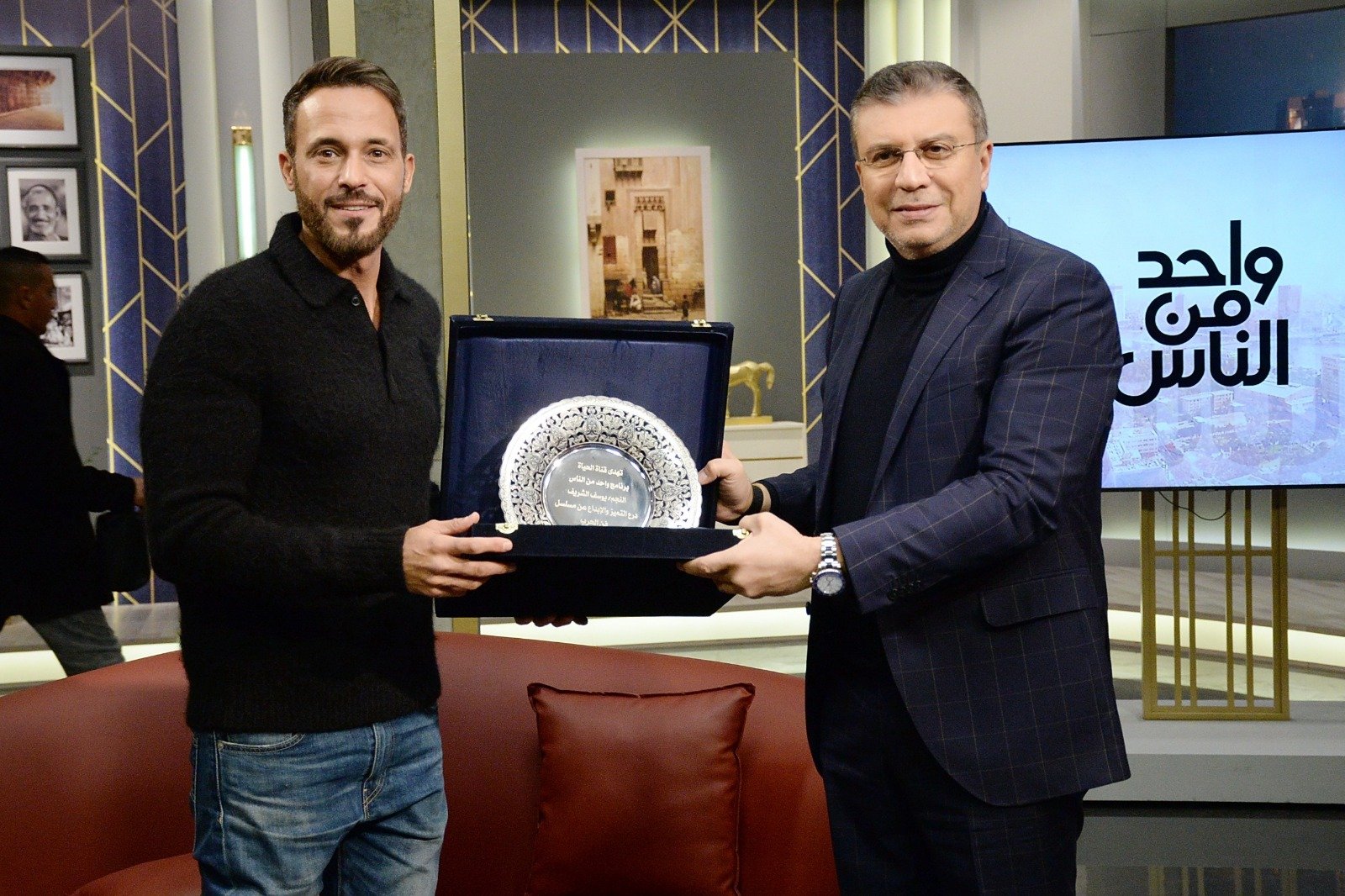 يوسف الشريف يكشف عن كواليس فن الحرب مع عمرو الليثي في واحد من الناس