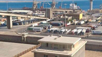 تداول 12 ألف طن و626 شاحنة بضائع عامة ومتنوعة بموانئ البحر الأحمر