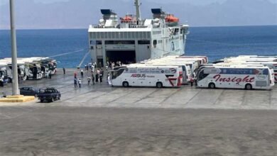 تداول 14 ألف طن و656 شاحنة بضائع عامة ومتنوعة بموانئ البحر الأحمر