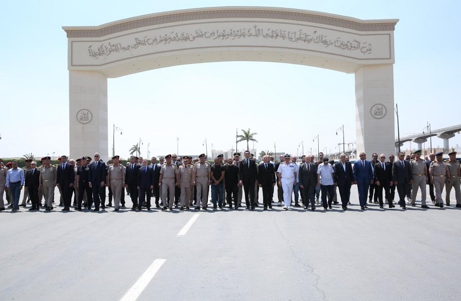 الفريق أشرف سالم زاهر يتقدم الجنازة العسكرية للفريق يوسف عفيفي أحد قادة حرب أكتوبر المجيدة