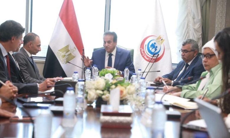 وزير الصحة يبحث مع «إيني» الإيطالية تطوير مستشفى هليوبوليس الجديدة