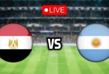 موعد مباراة مصر والأرجنتين والقنوات الناقلة