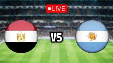 موعد مباراة مصر والأرجنتين والقنوات الناقلة