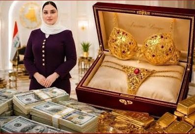 ملابس داخلية من الذهب لـ النائبه العراقيه هند العباسي برلمانية بغداد تثير الجدل بـ ملابس داخلية من ذهب وممتلكات طائلة أموال ومصوغات 2 ملابس النائبه العراقيه هند العباسي الداخلية