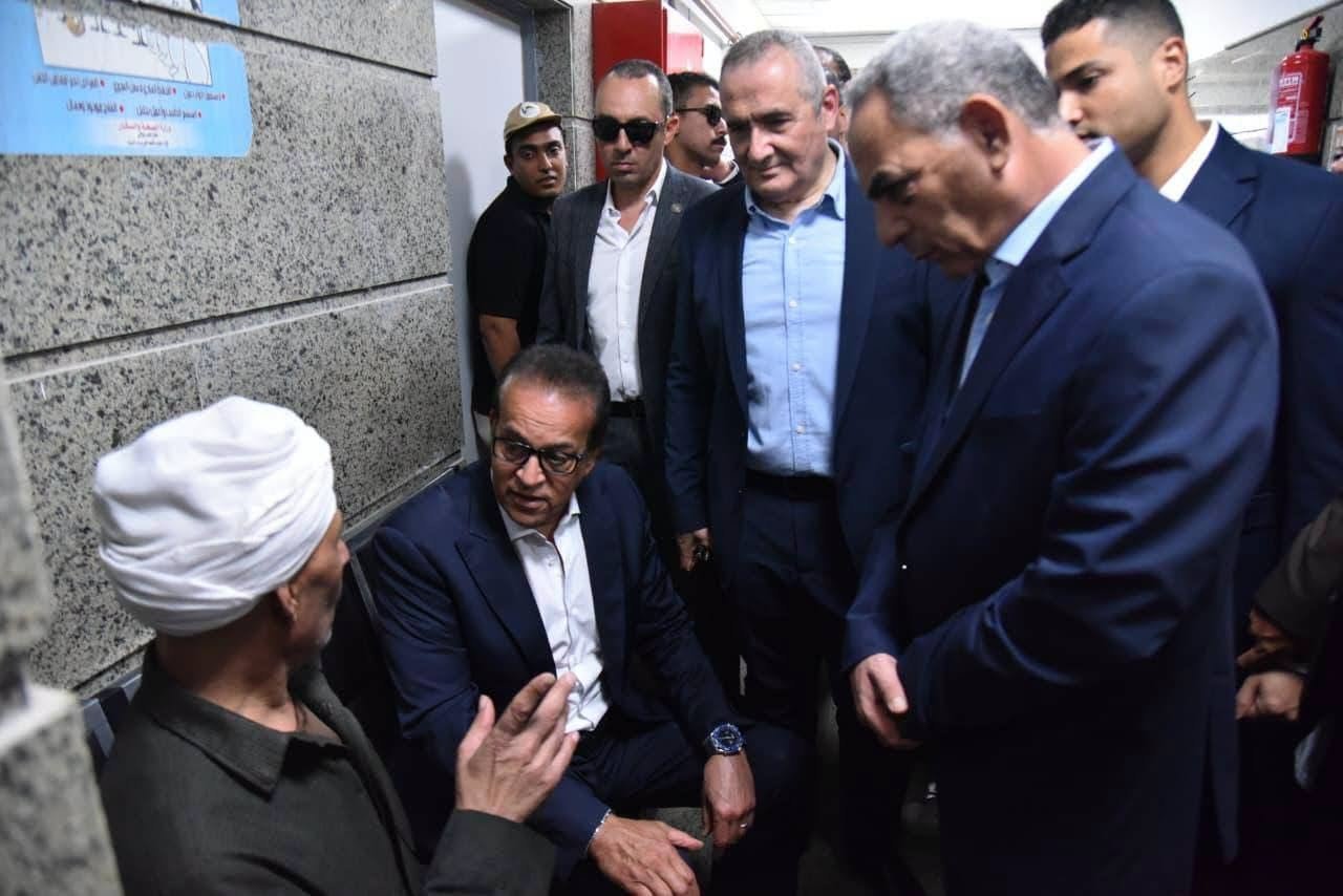 وزير الصحة في مستشفى أورام الإسماعيلية