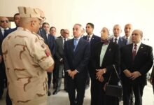 المستشار ربيع قاسم يتفقد مدينة العدالة بالعاصمة الجديدة برفقة وزير العدل وقيادات الهيئات القضائية