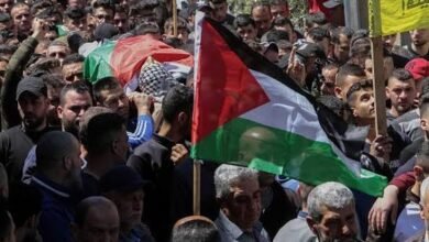 استشهاد فلسطيني