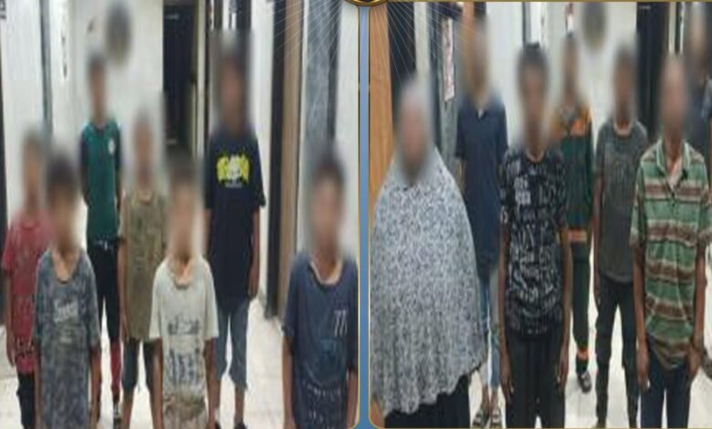 تشكيل عصابي لاستغلال الأطفال في أعمال التسول