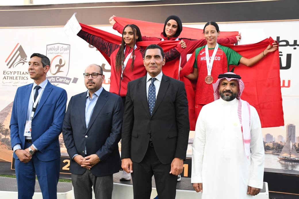 مصر تتزين بإنجازات البطولة العربية لألعاب القوى للناشئين البطولة العربية